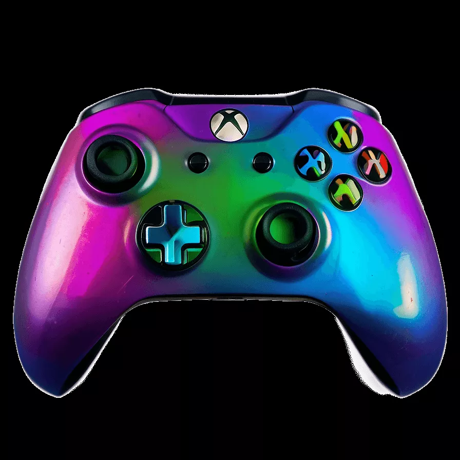 Download Glitch Art Xbox Controller Png