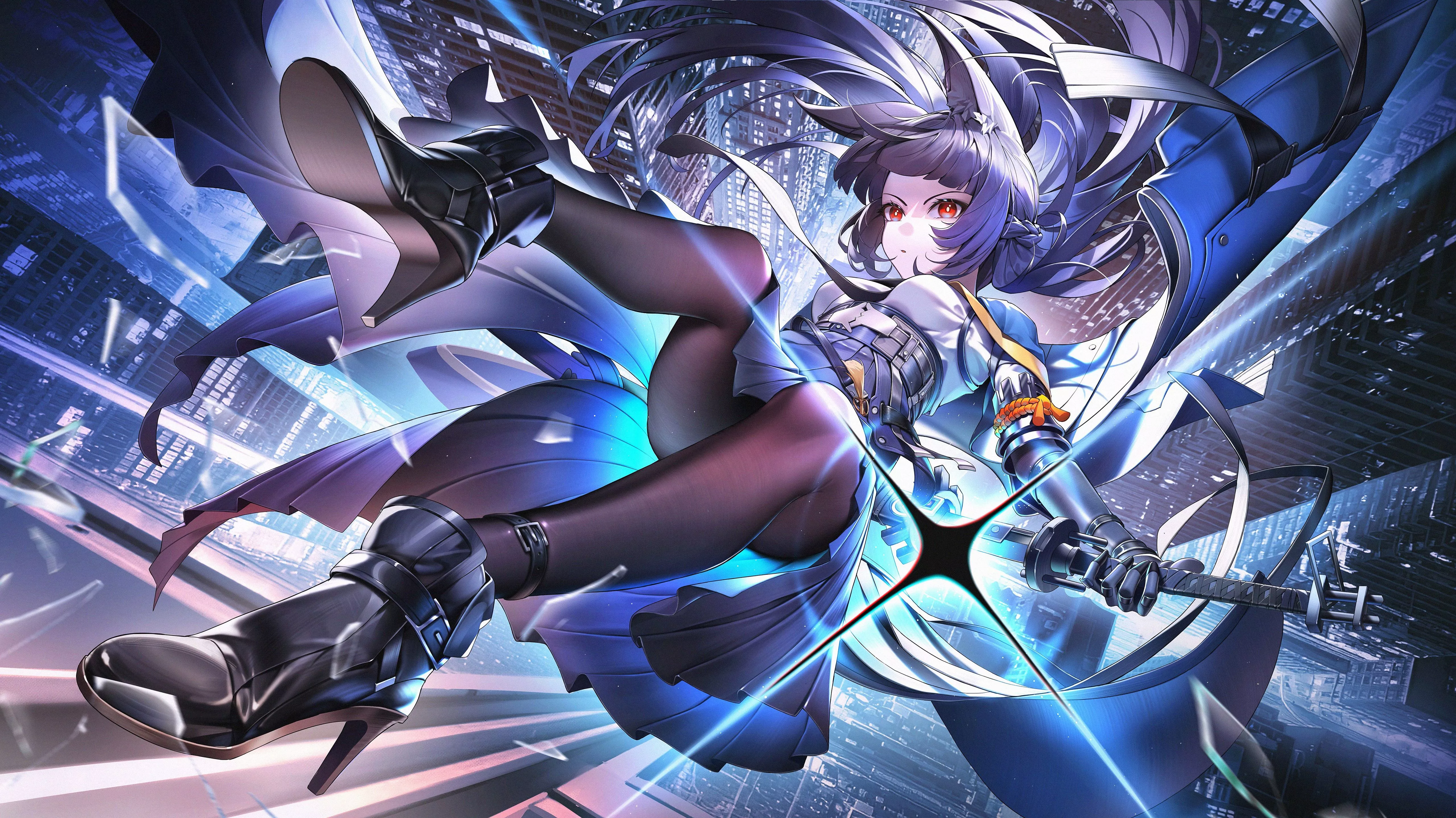 Hoshimi Miyabi Wallpaper 4K, Zenless