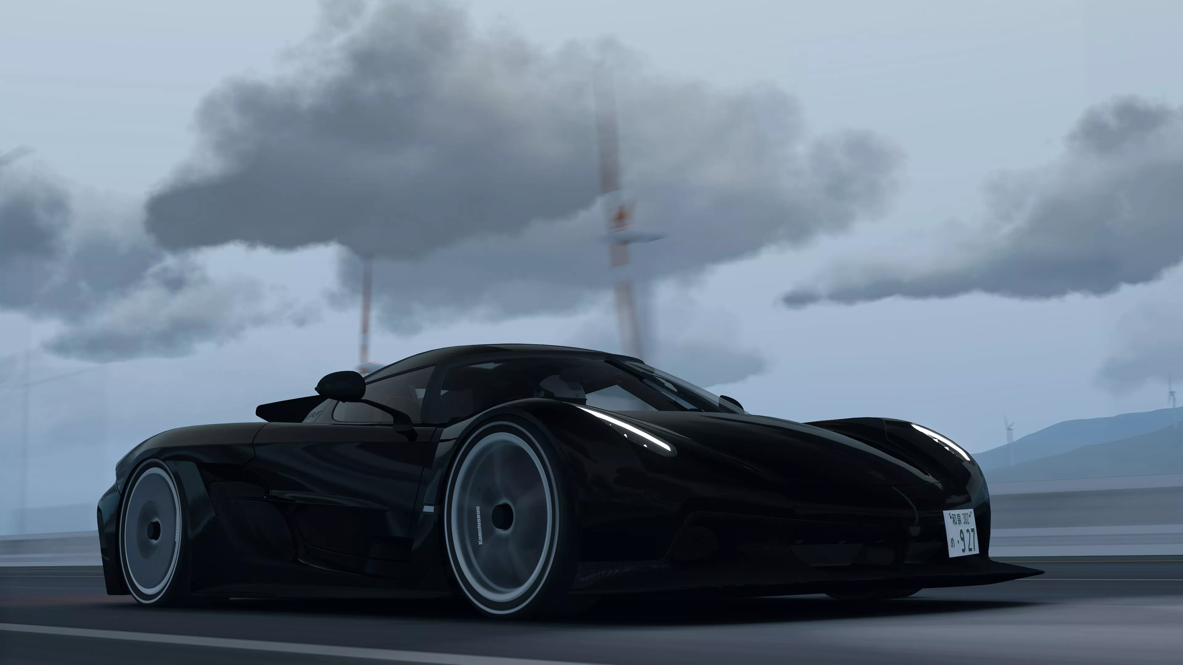 Koenigsegg Jesko Absolut in the Road