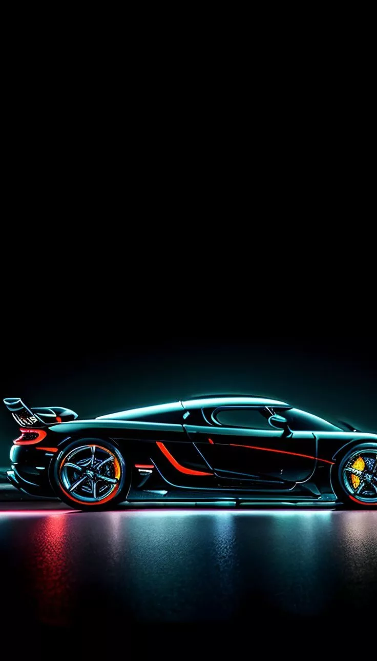 2k wallpaper neon lights k #cars