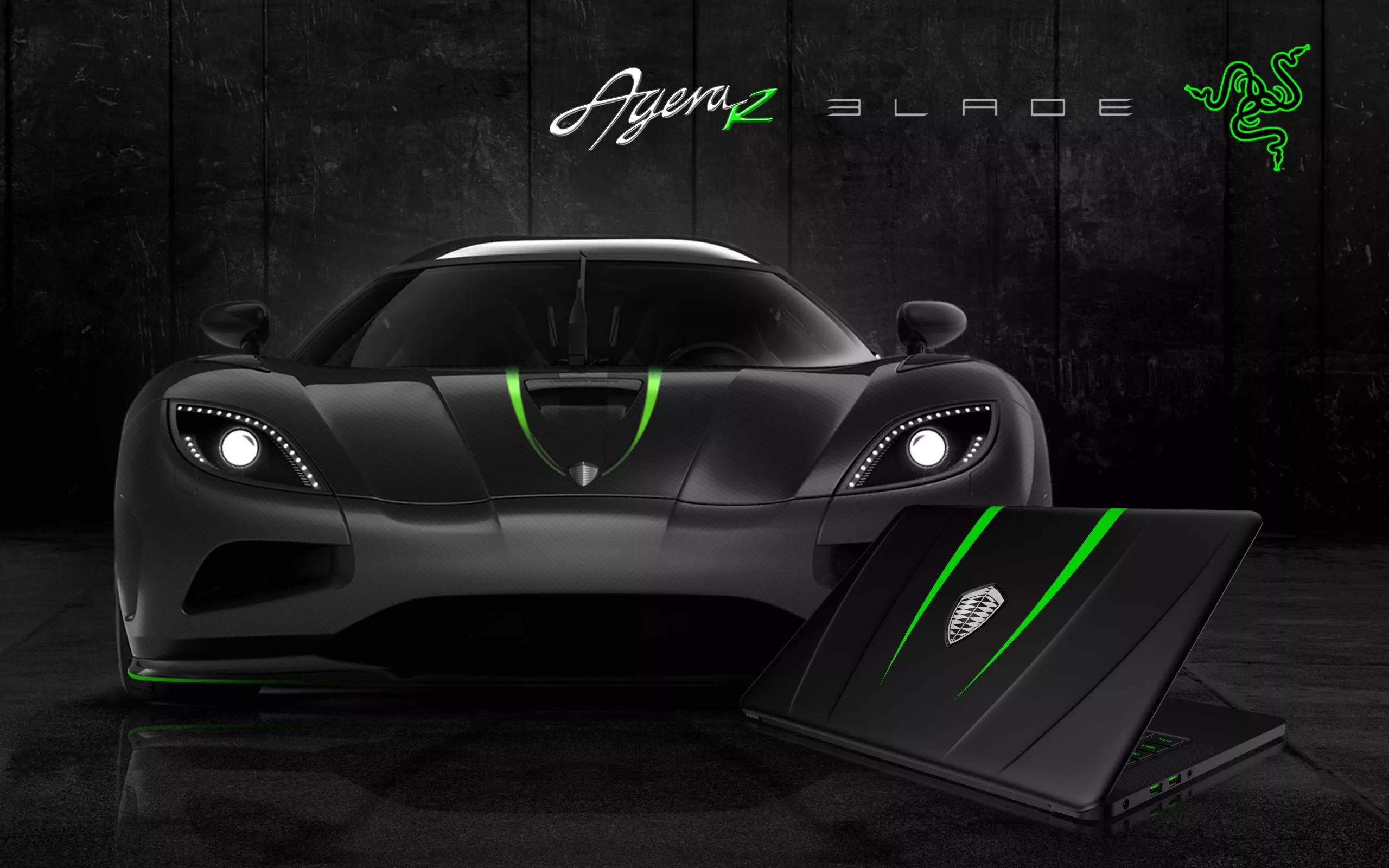 Wallpaper Auto, Green, Black, White