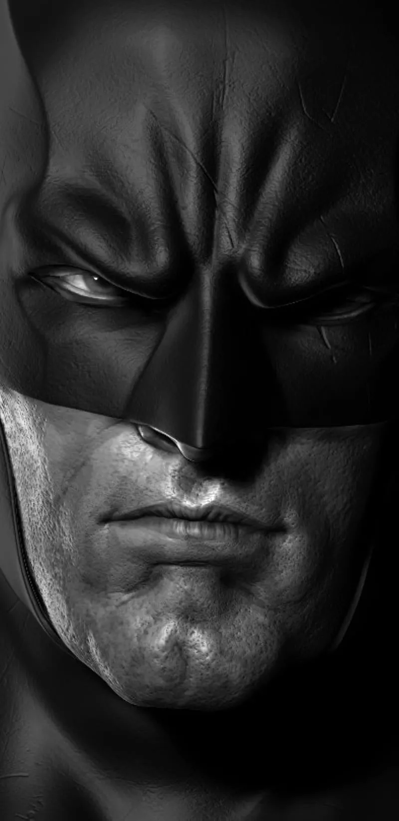 HD batman black and white wallpaper