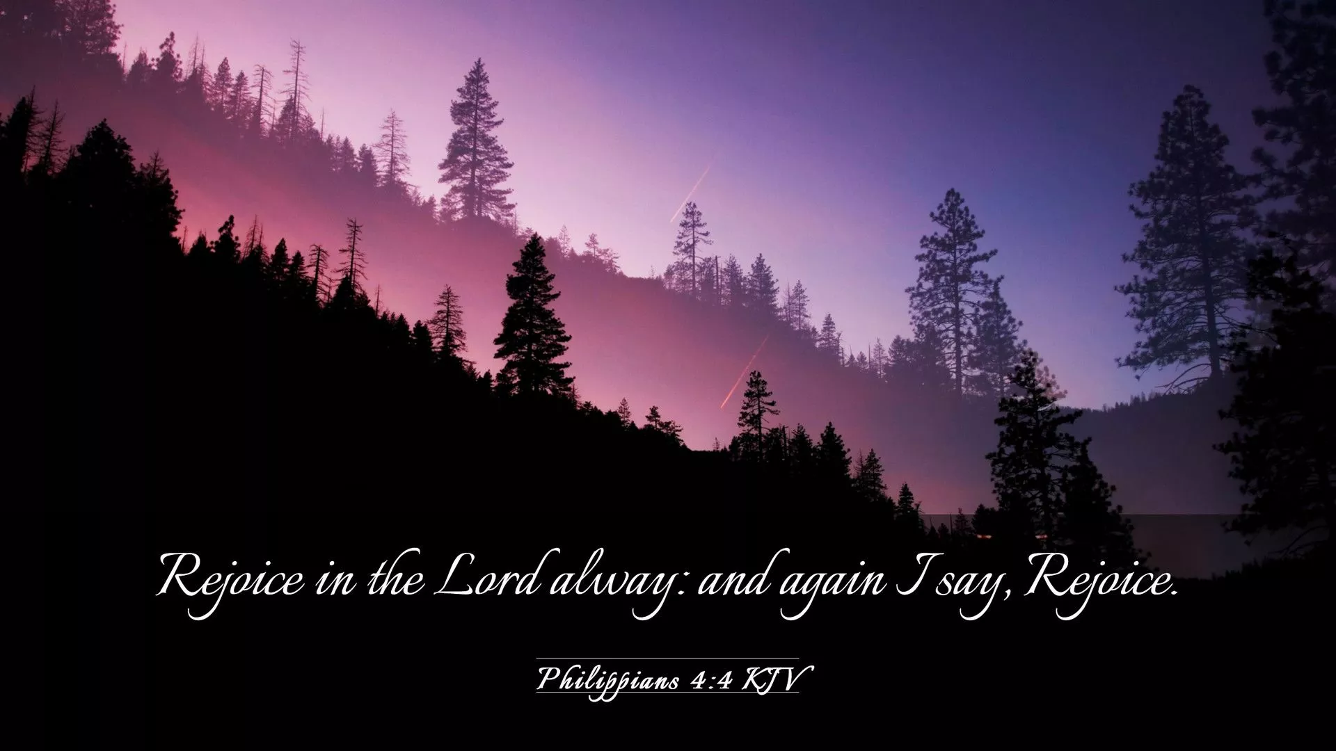 Philippians 4:4 KJV Desktop Wallpaper