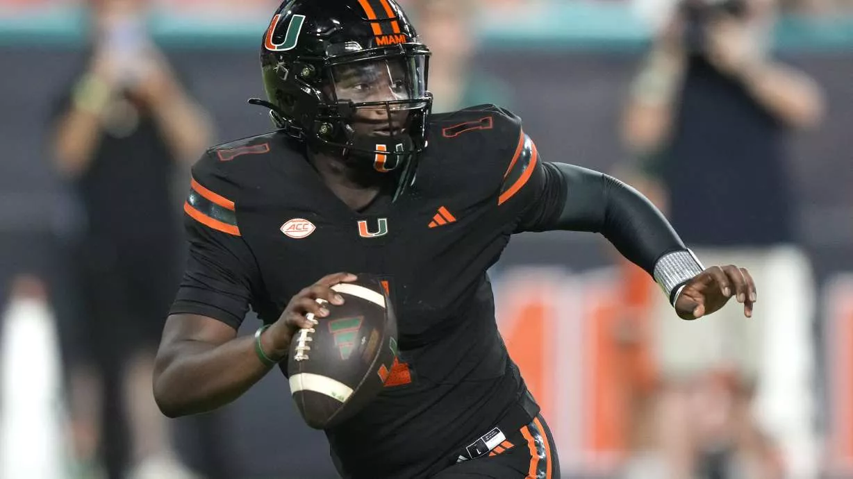 Miami's Cam Ward sets a school record