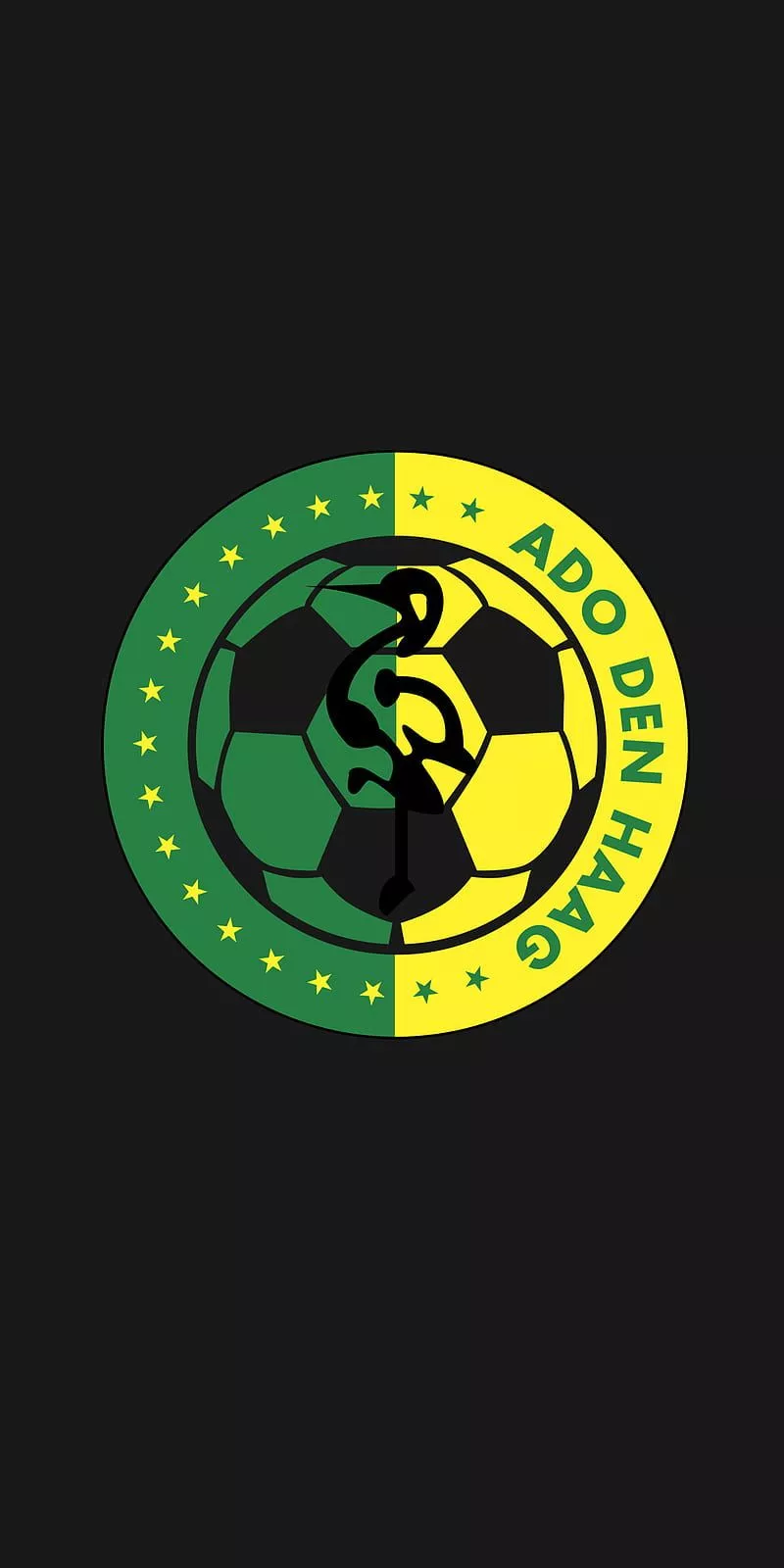 HD ado den haag logo wallpaper