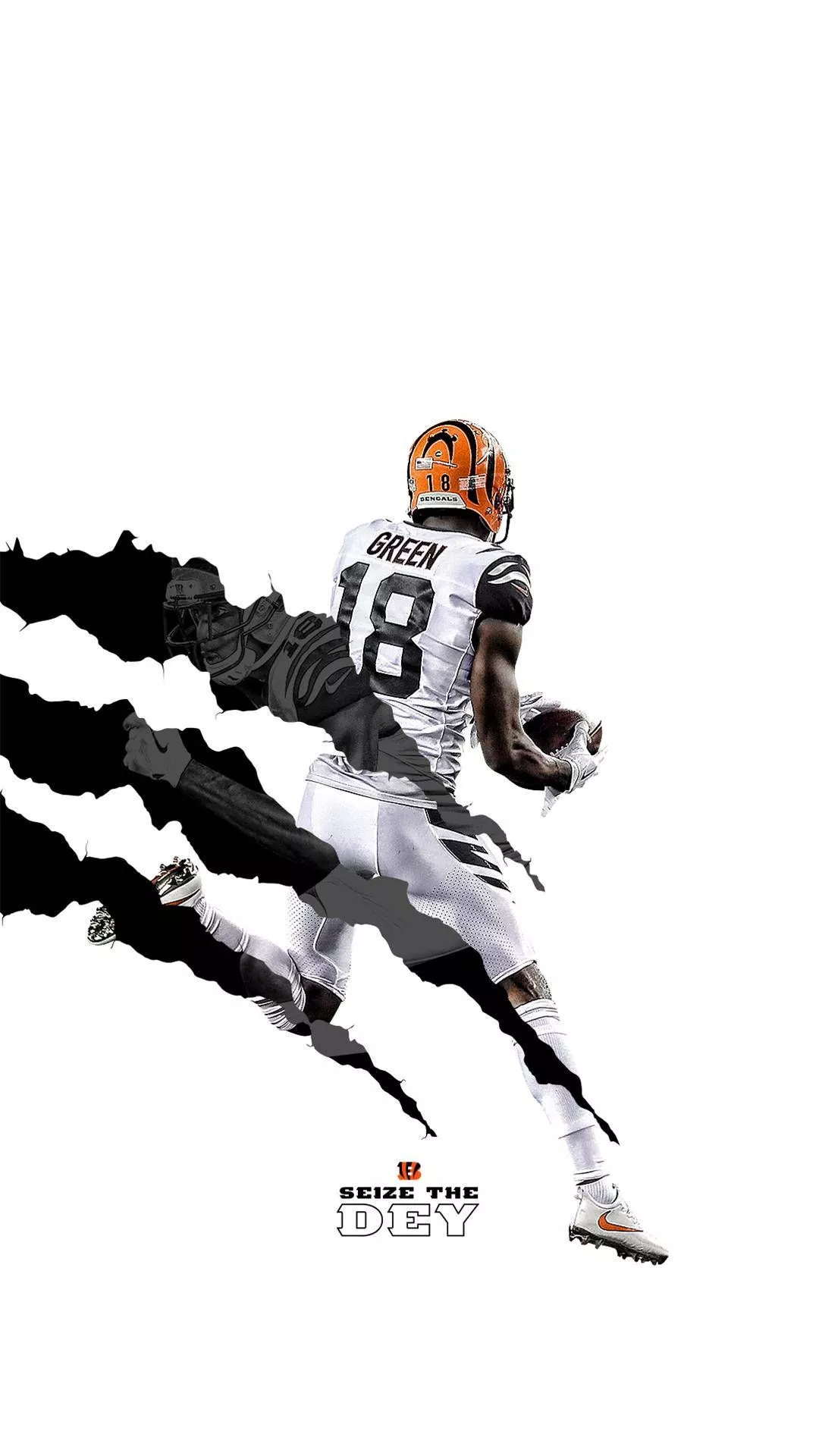 Green Cincinnati Bengals Nfl Players