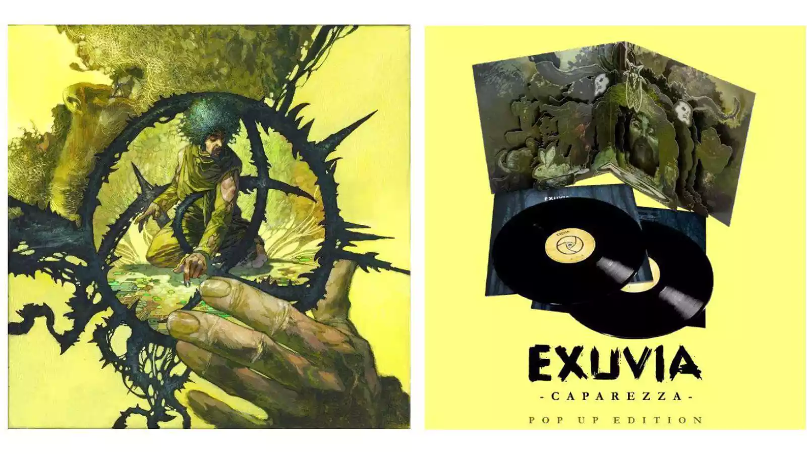 Caparezza Exuvia: Pop Up Edition Vinyl