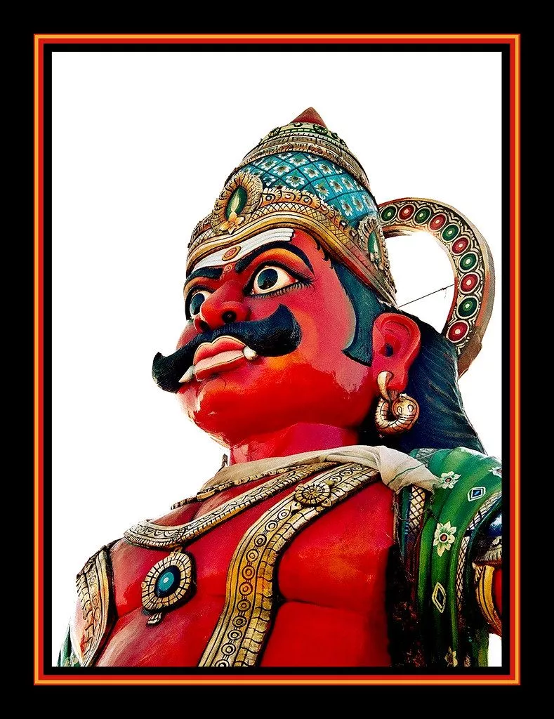 Muneeswaran. The bust level prtrait