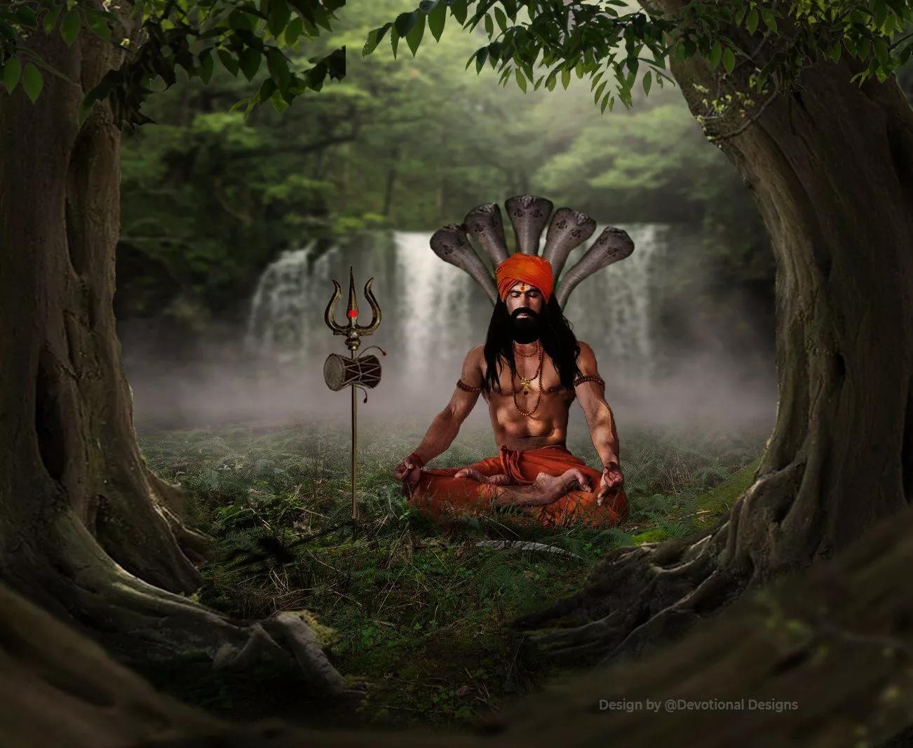 Appa Jada Muni meditating