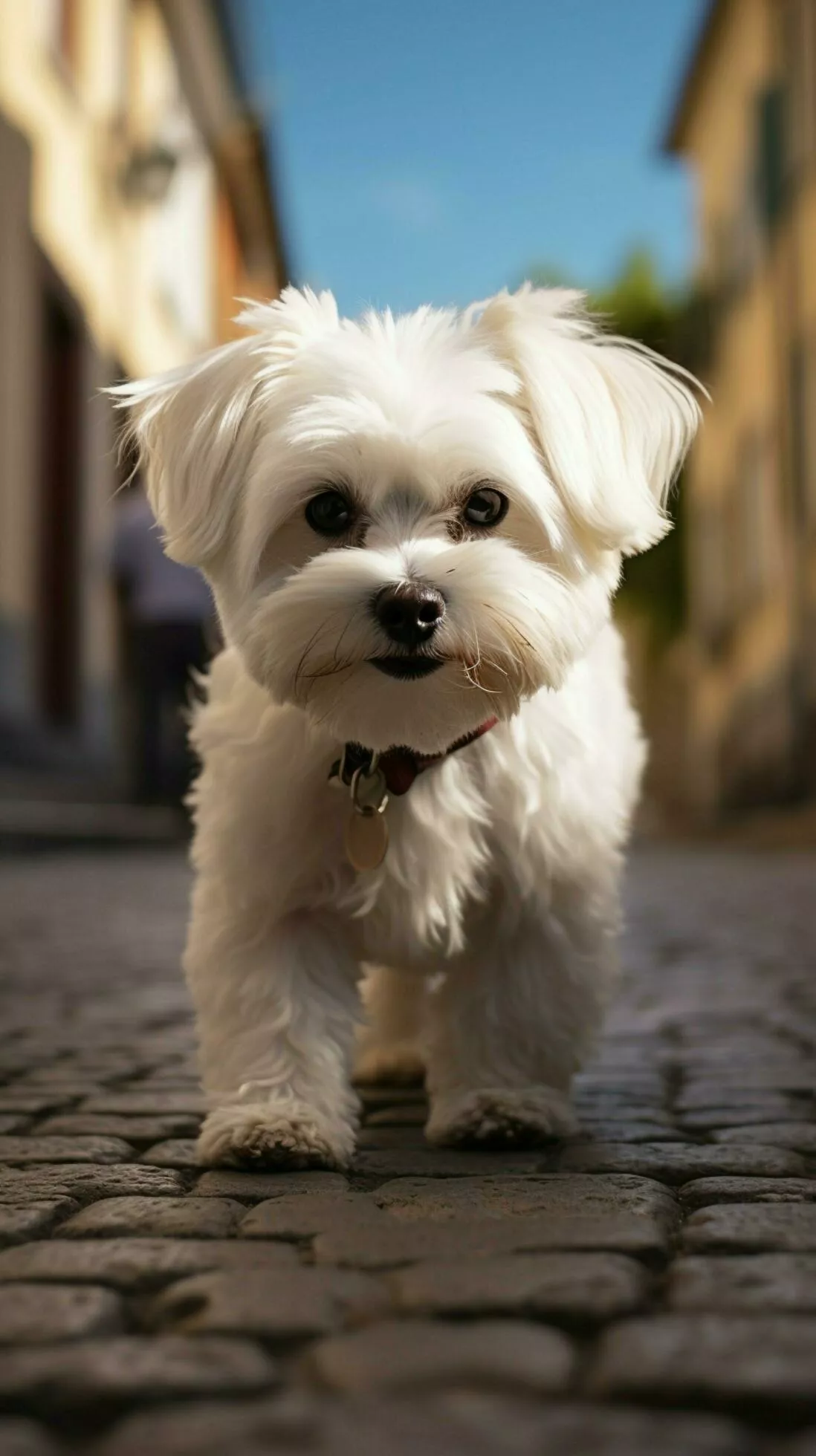 Adorable little Maltese