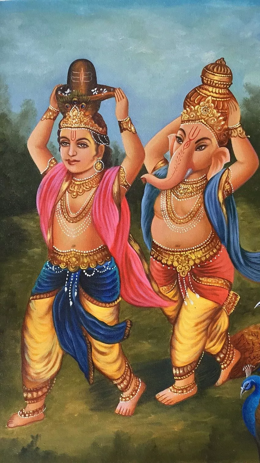 Vinayagar hot sale murugan image