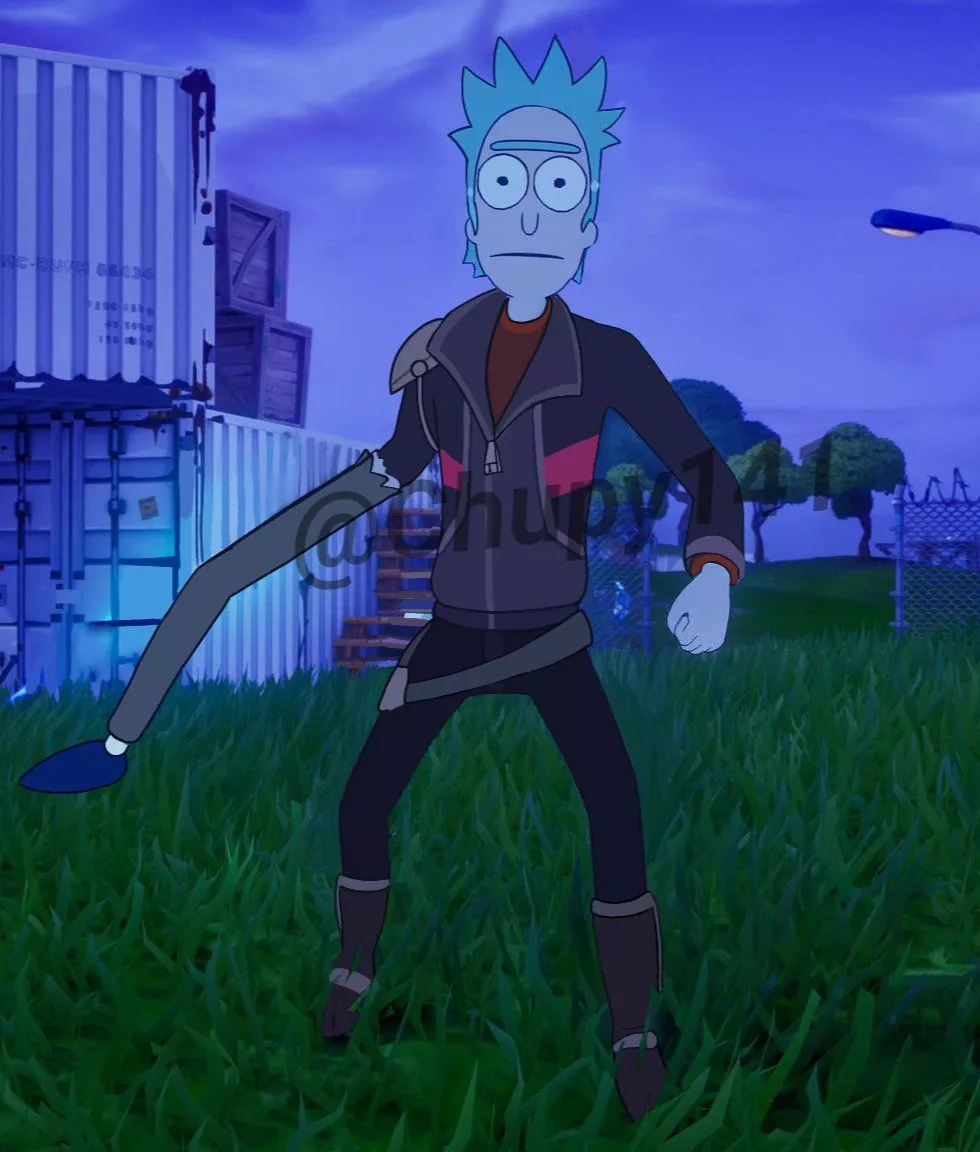 Rick prime And his pickaxe #FortniteArt
