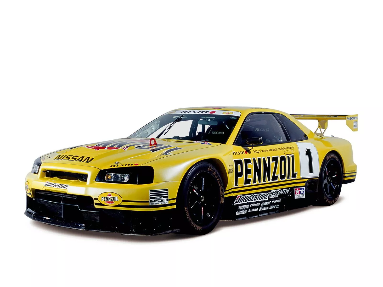 Yellow Nissan Skyline Car Wallpaper