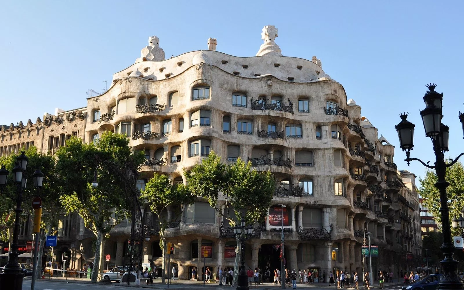 Buildings in Barcelona