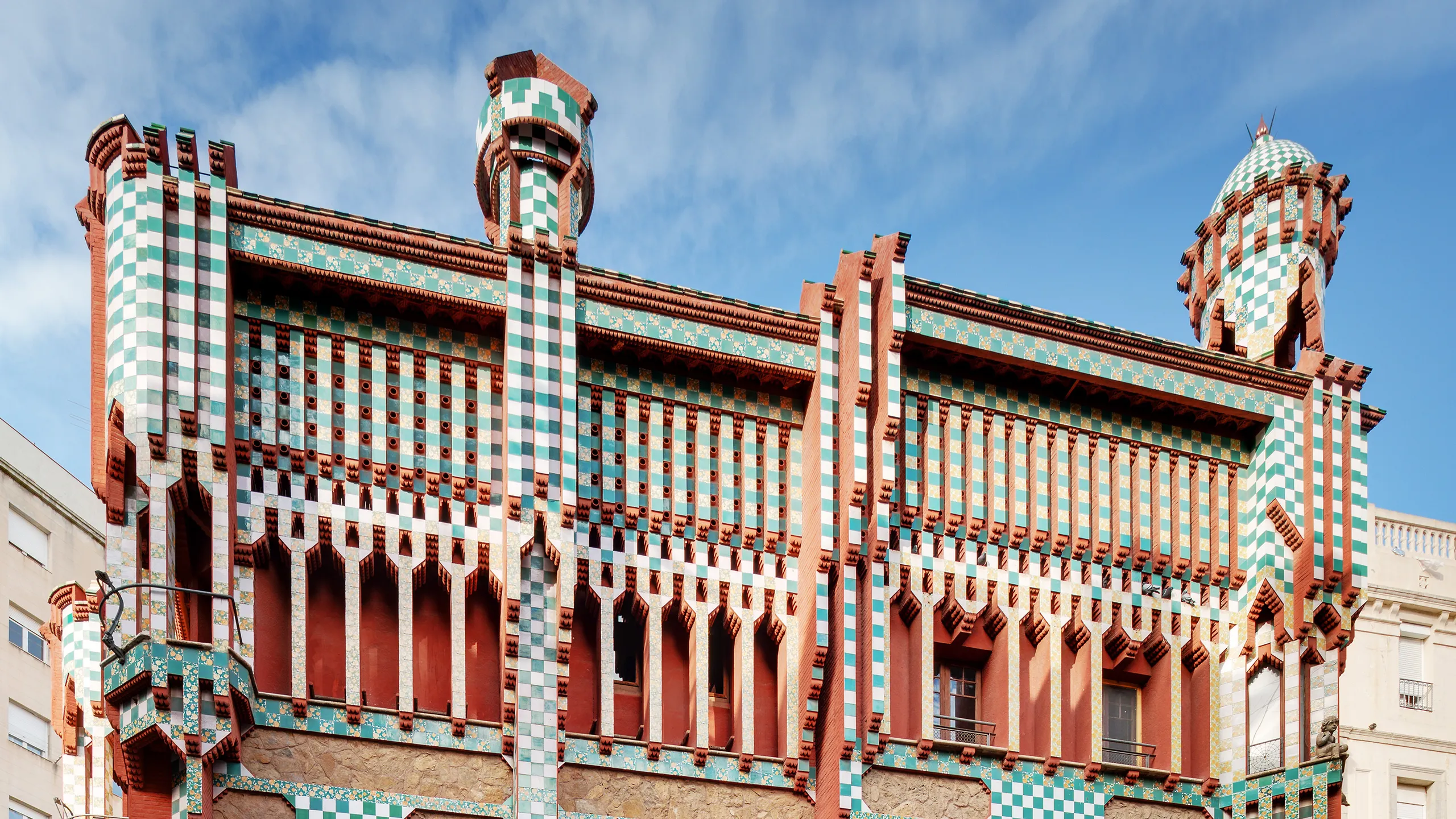 Antoni Gaudí's Casa Vicens in Barcelona