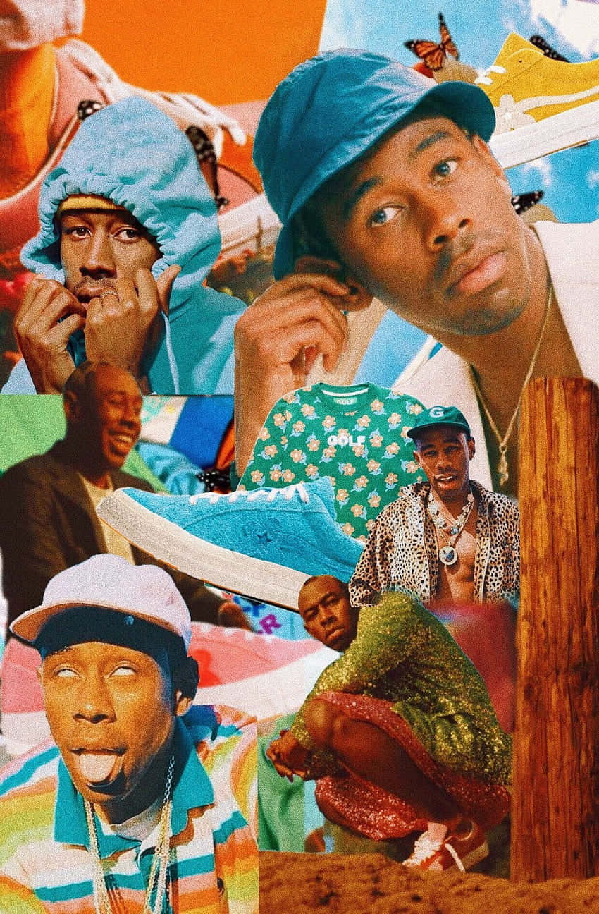 Collage Tyler The Creator PFP Wallpaper