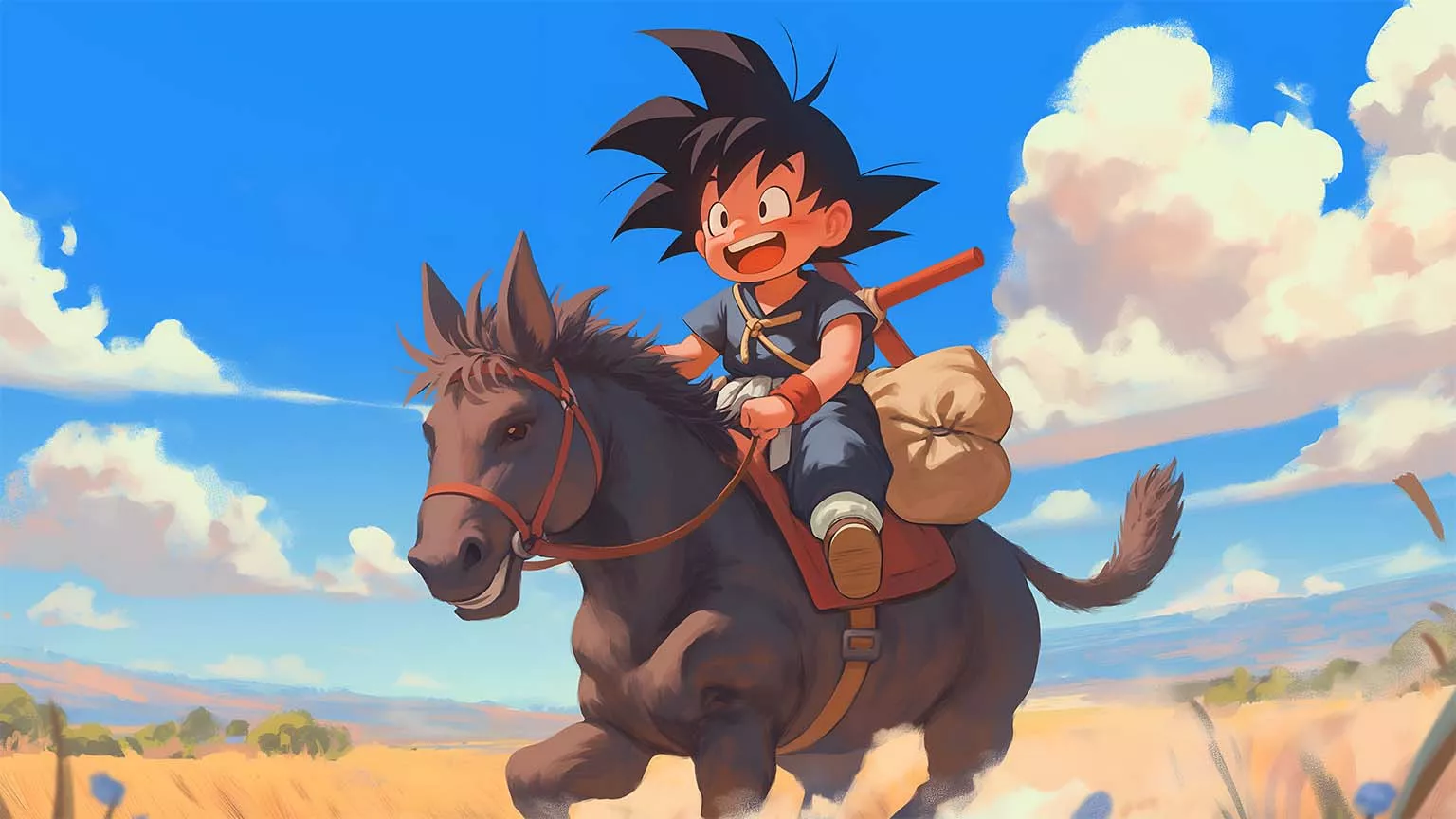 Son Goku Dragon Ball Desktop Wallpaper