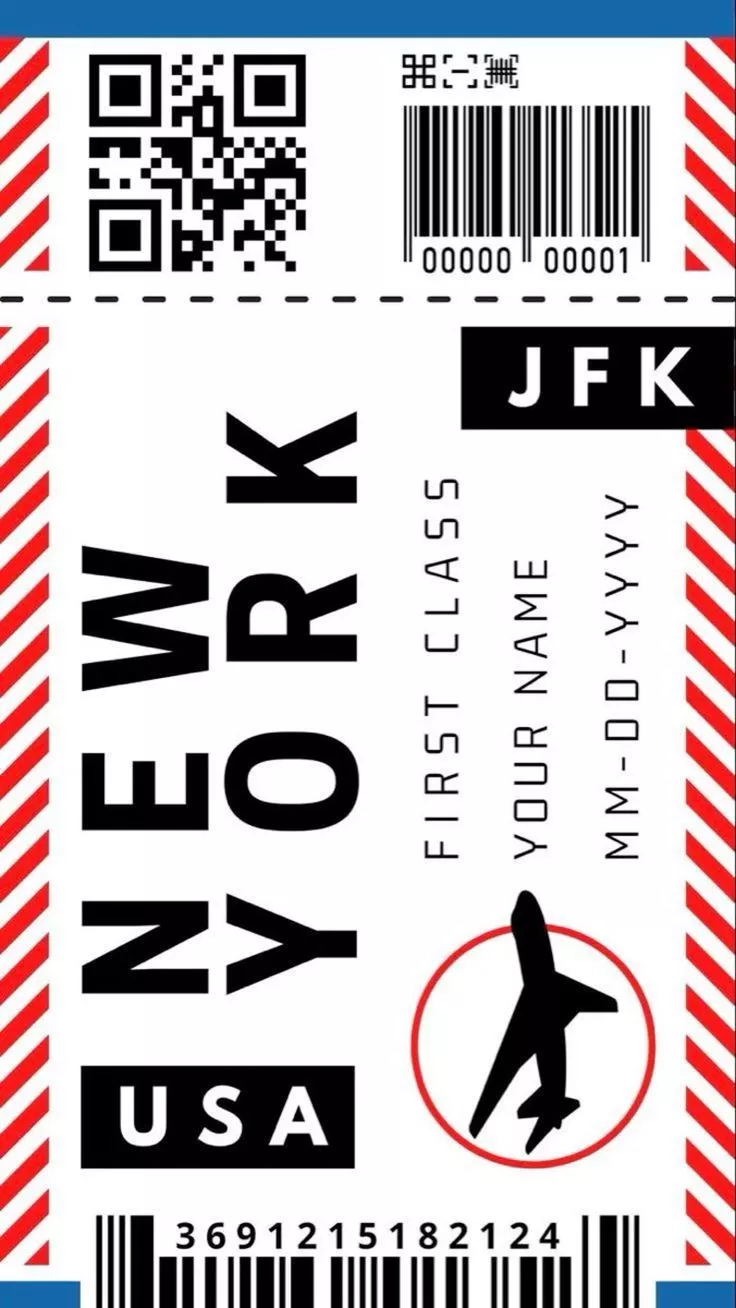 New York plane ticket