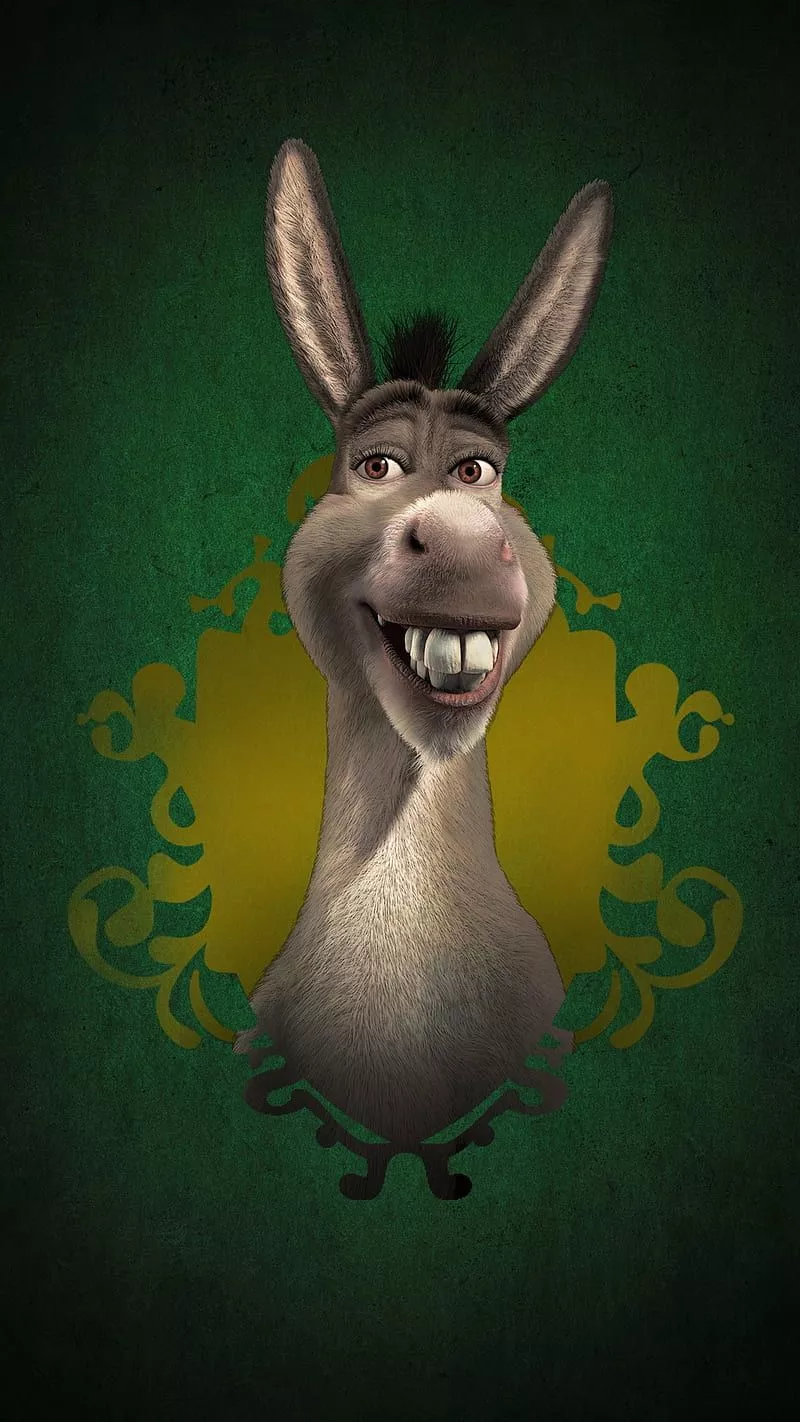 HD shrek and donkey wallpaper