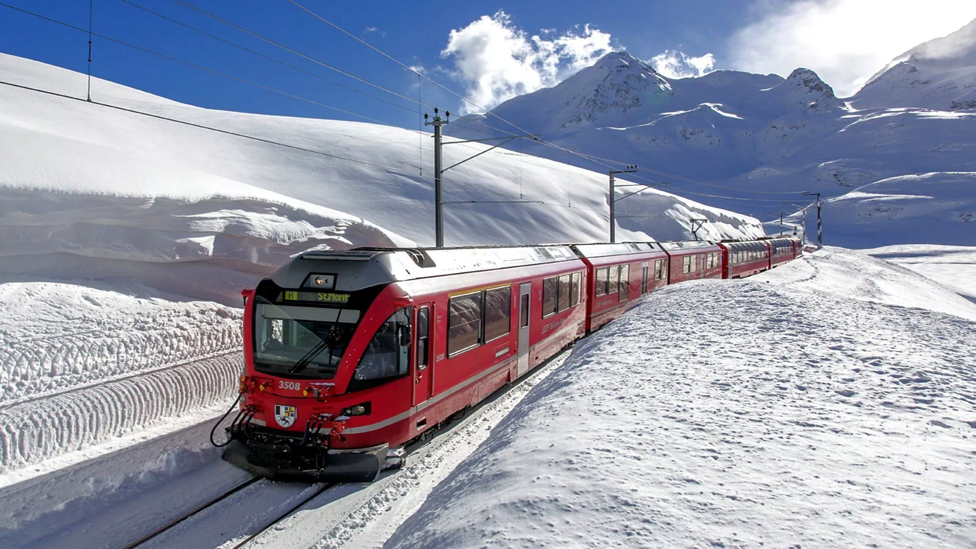 RhB Train Adventure in Switzerland