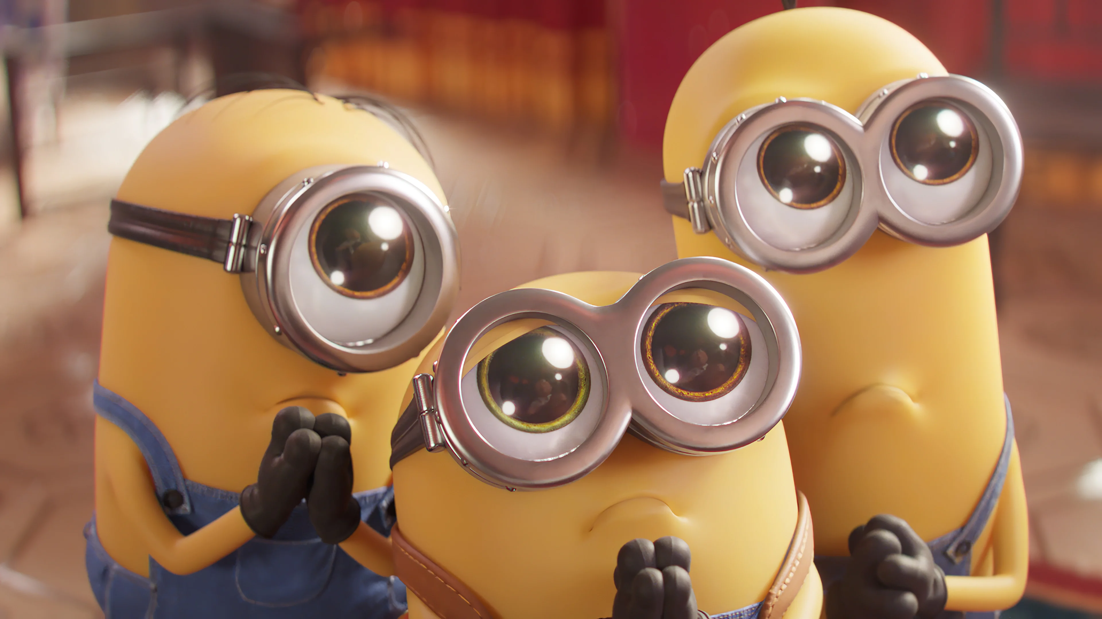 Minions The rise of gru Wallpaper 4k HD