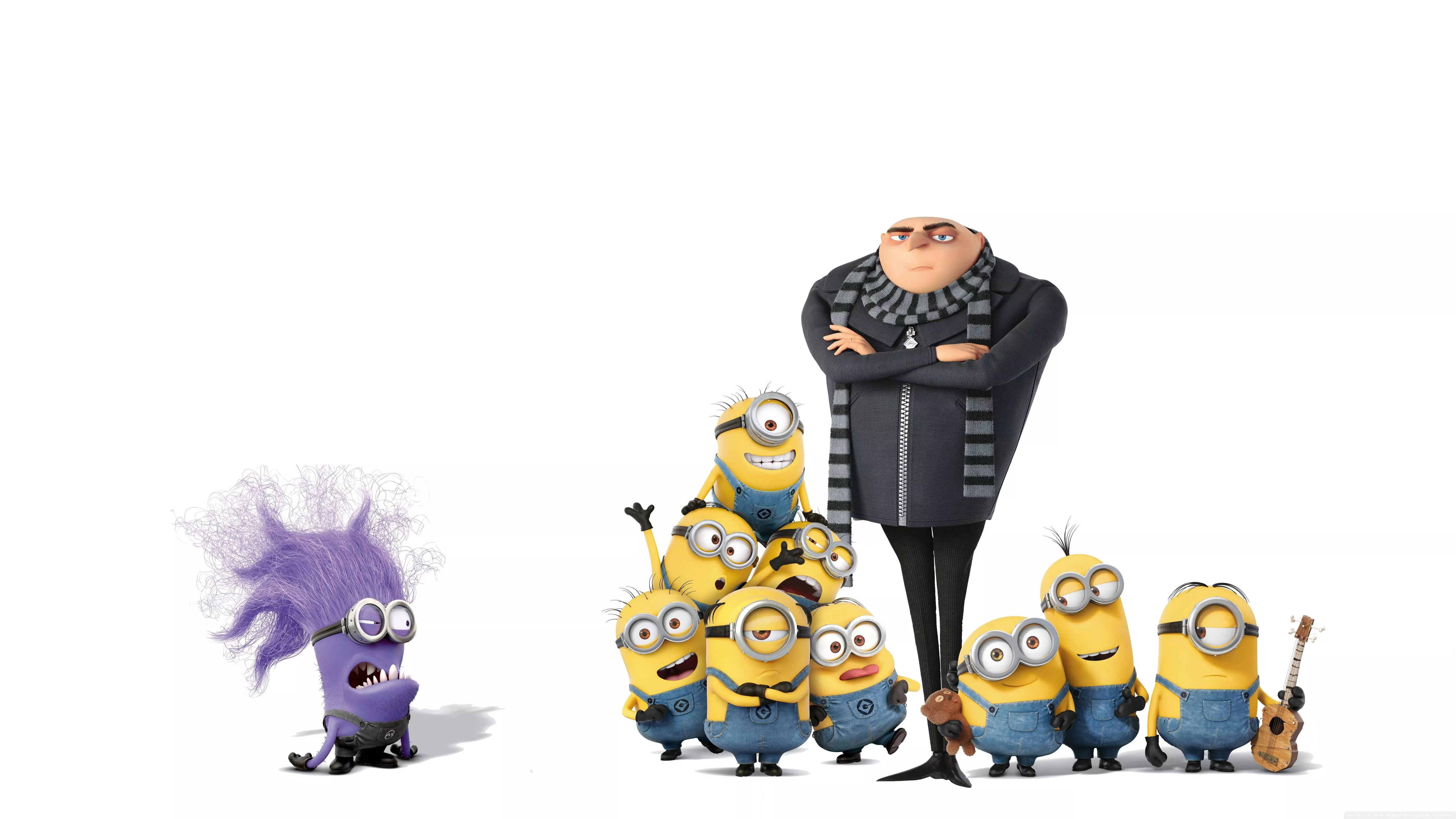 Gru and Minions Ultra HD Wallpaper