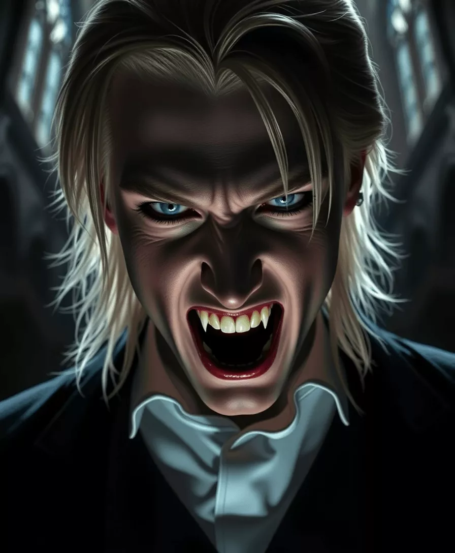 male vampire Image AI Image