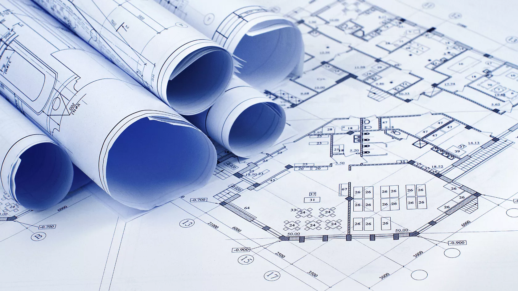 How to organize building blueprints