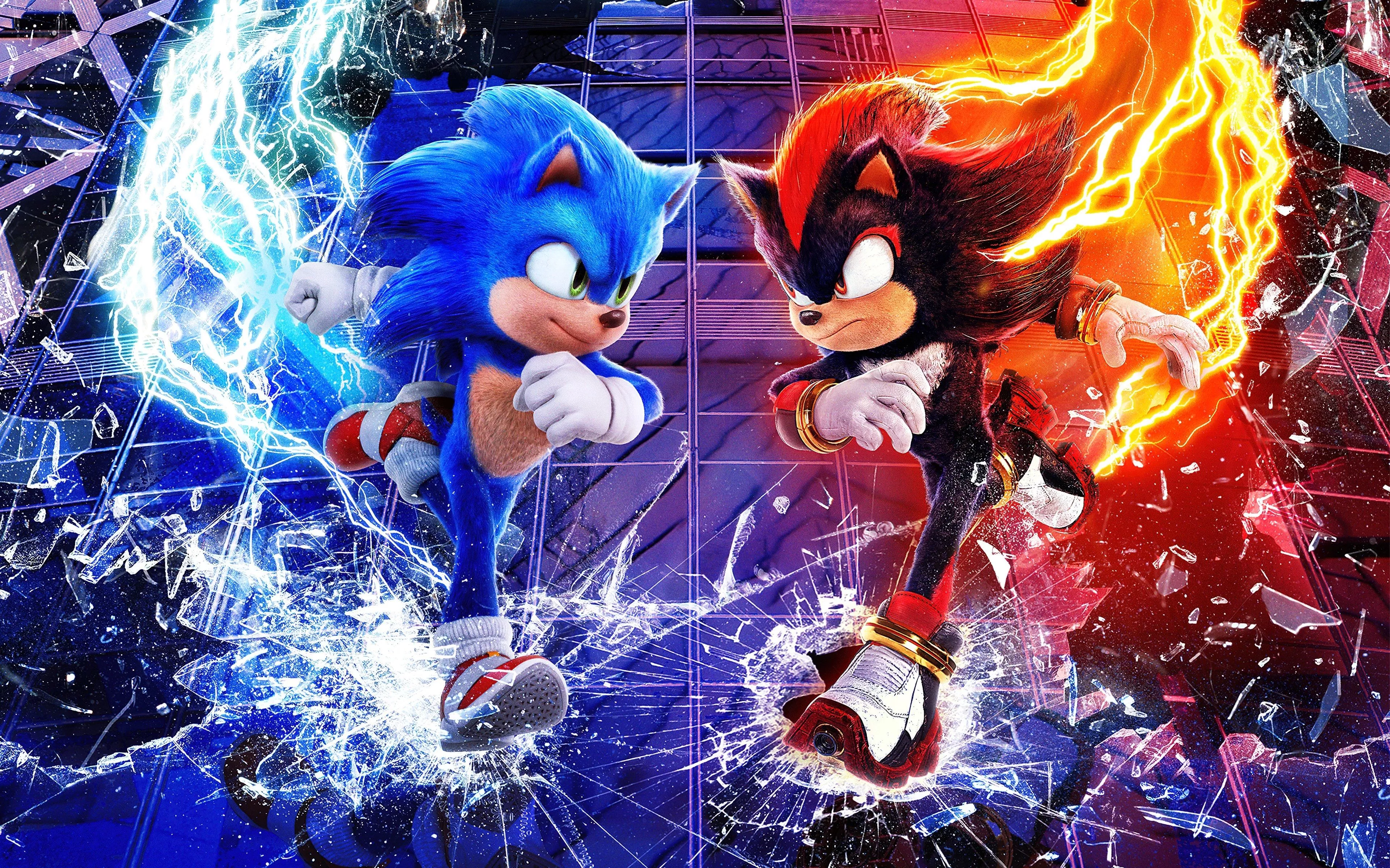 4K Poster Sonic the Hedgehog 3