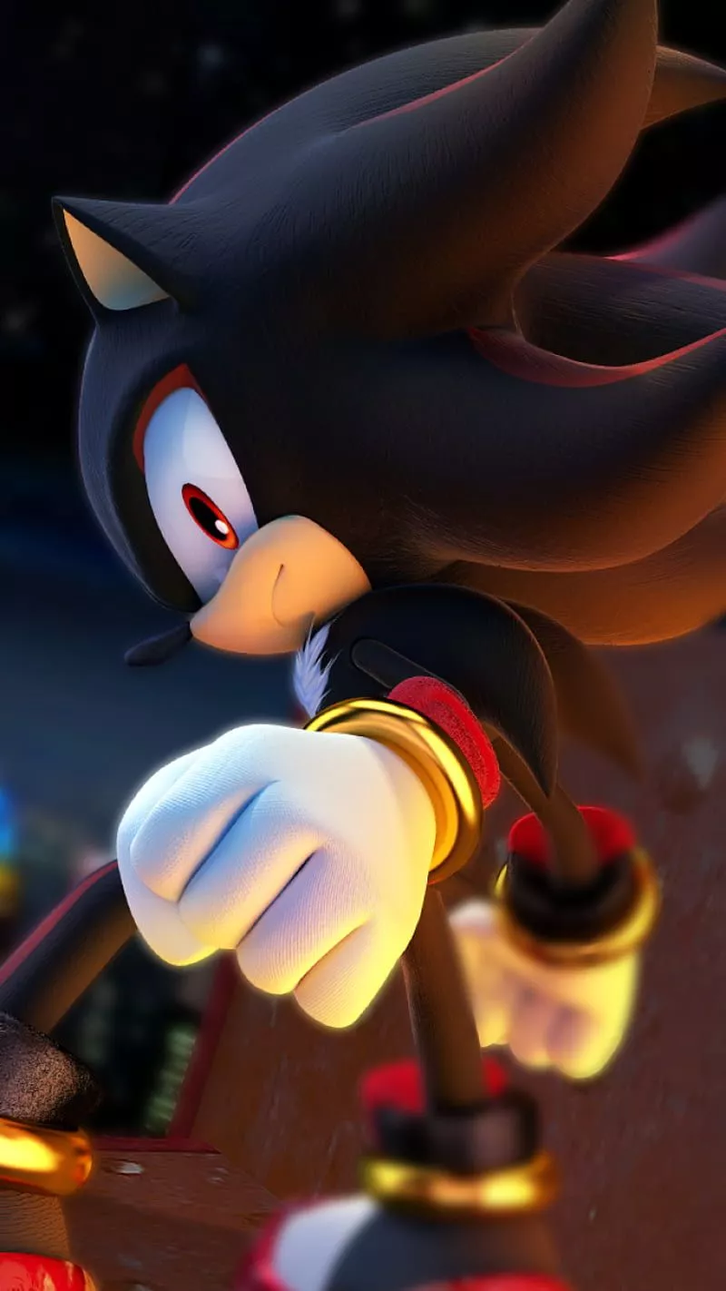 HD shadow the hedgehog wallpaper