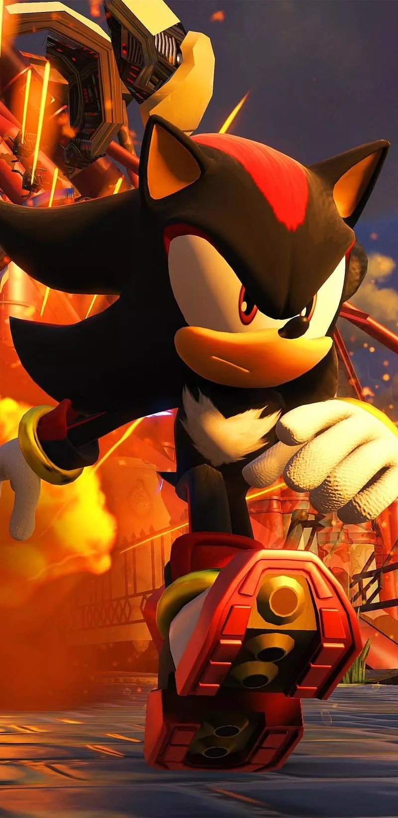 HD shadow the hedgehog wallpaper