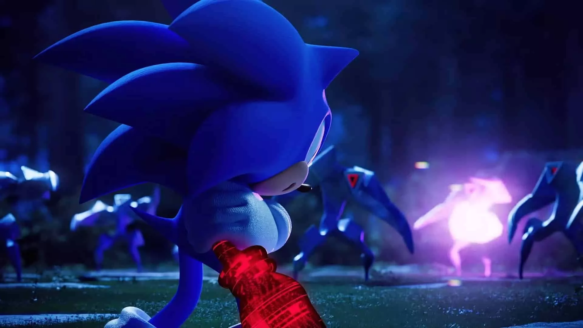 Modern Sonic Wallpaper