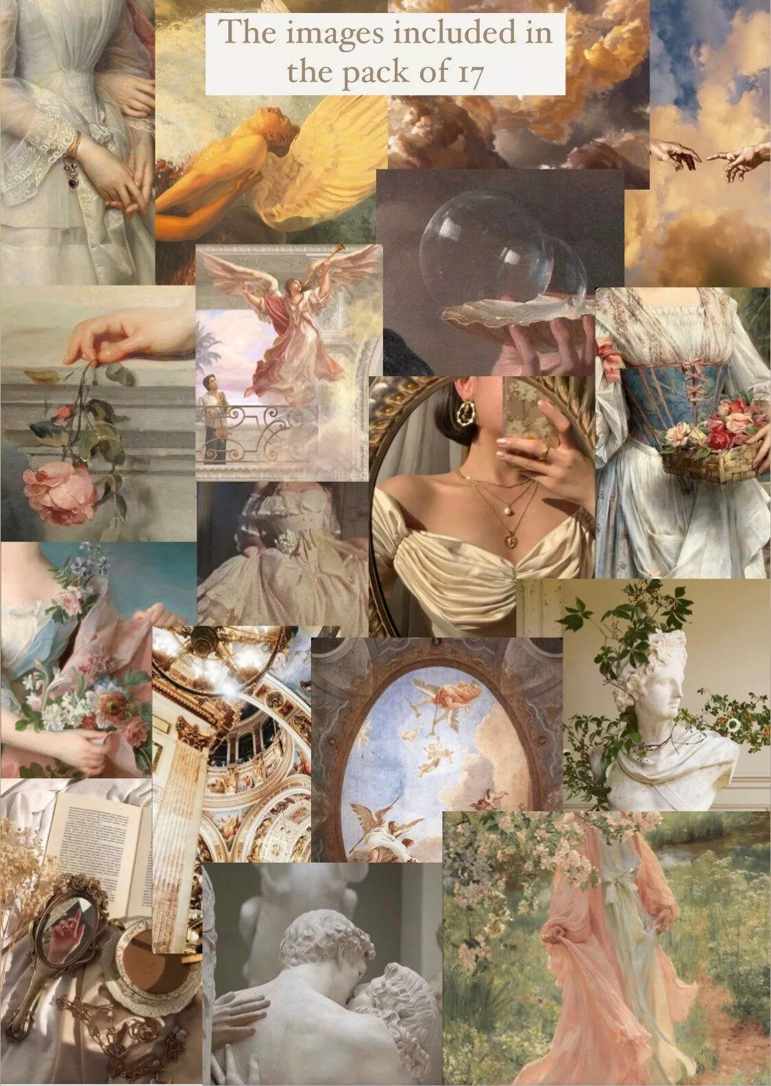 Renaissance Photo Wall Collage Kit