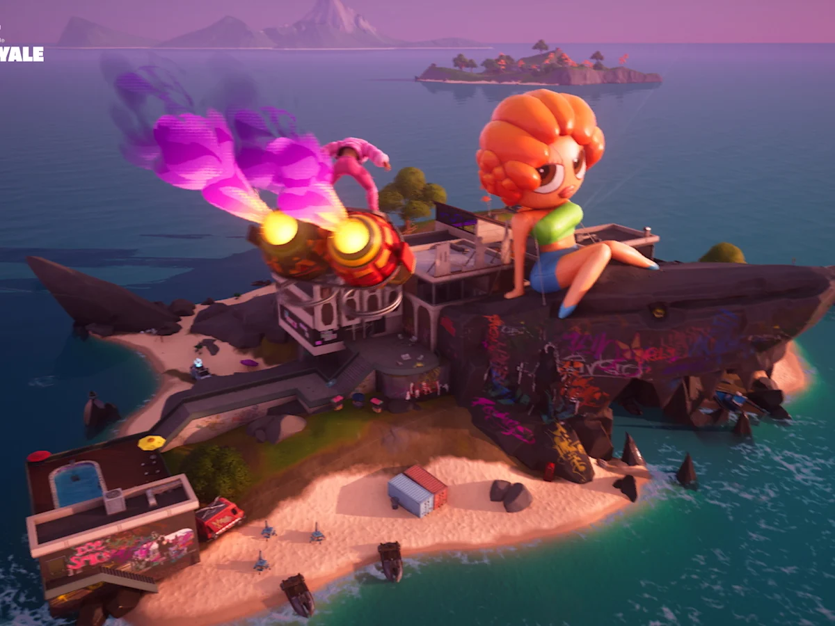 Fortnite Ice Spice Skin and POI release