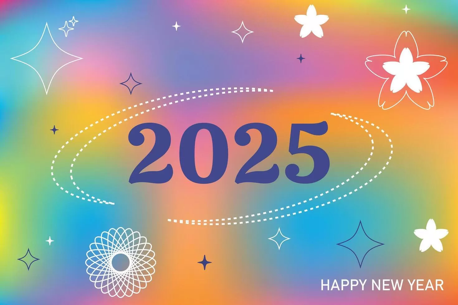 new year wallpaper 2025 aesthetic