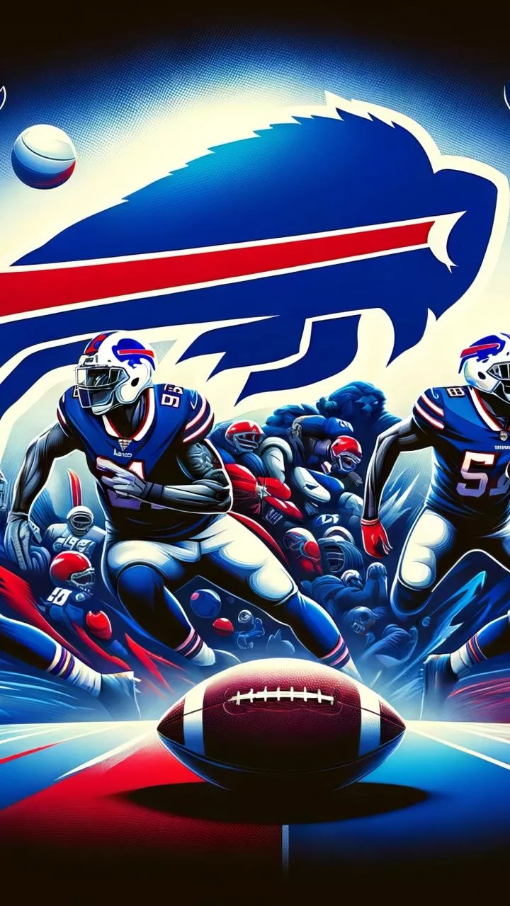 Buffalo Bills Wallpaper 4K, NFL team