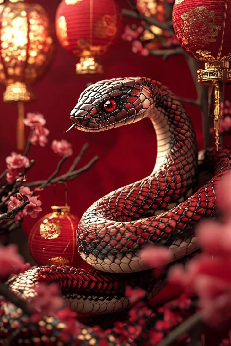 Wood Snake 2025 Cross Stitch Pattern