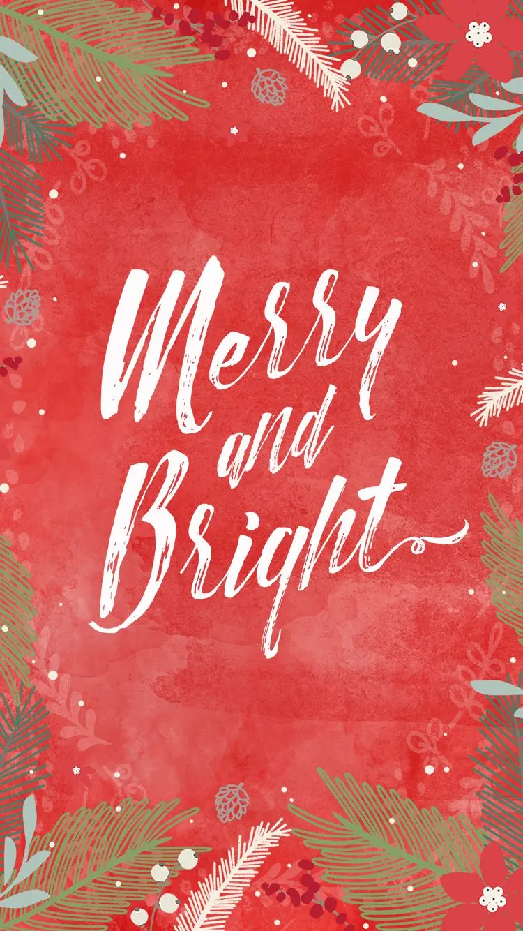 Free Holiday iPhone Wallpaper