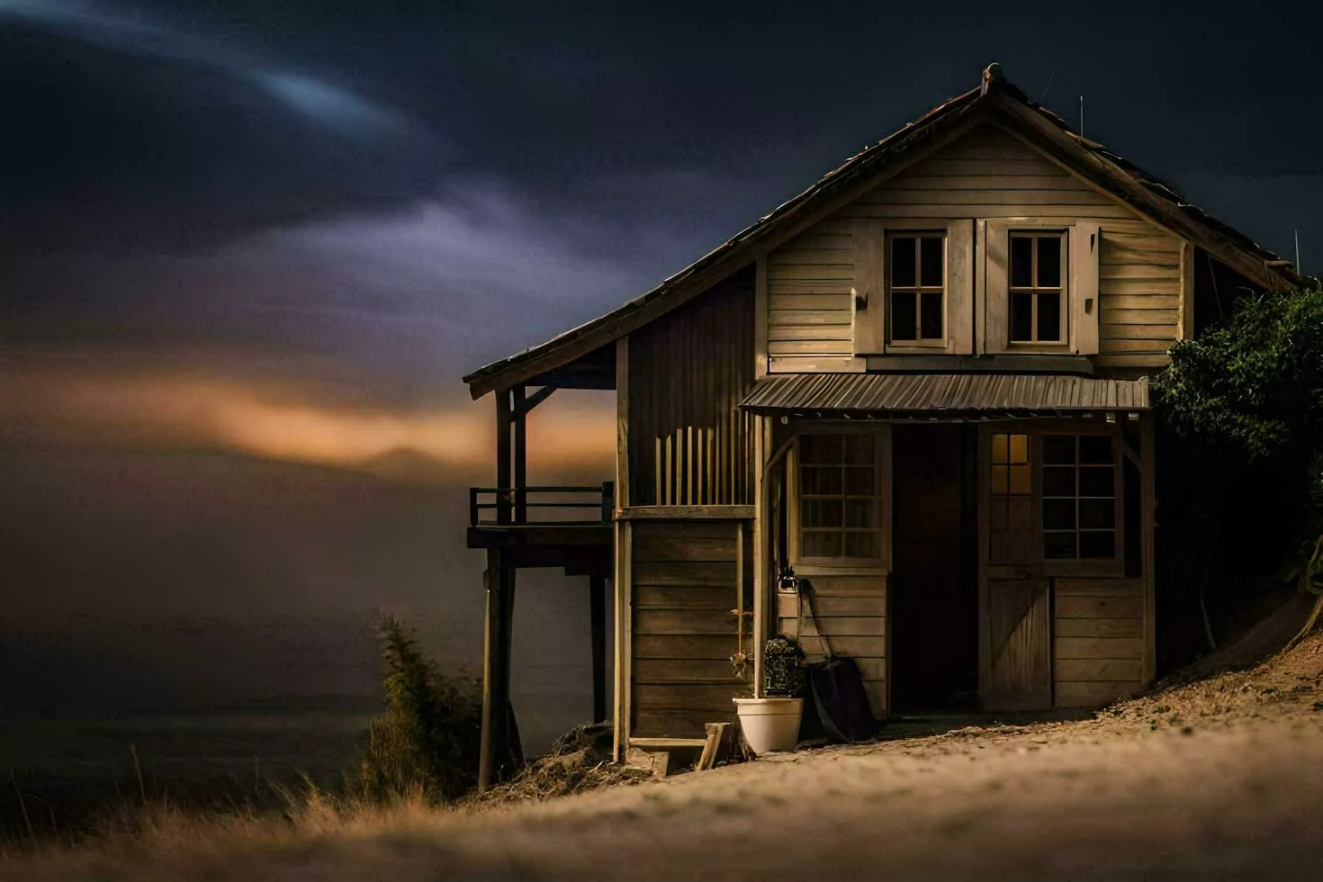 photo wallpaper the sky, house