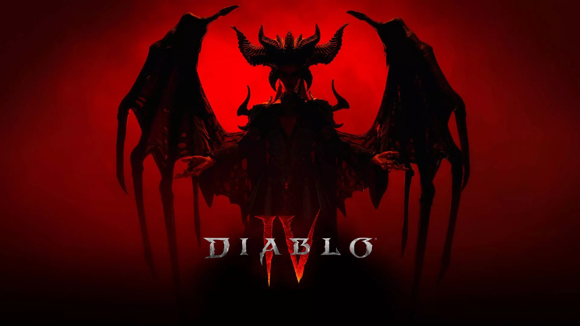 Diablo 4 Lilith Silhouette Wallpaper