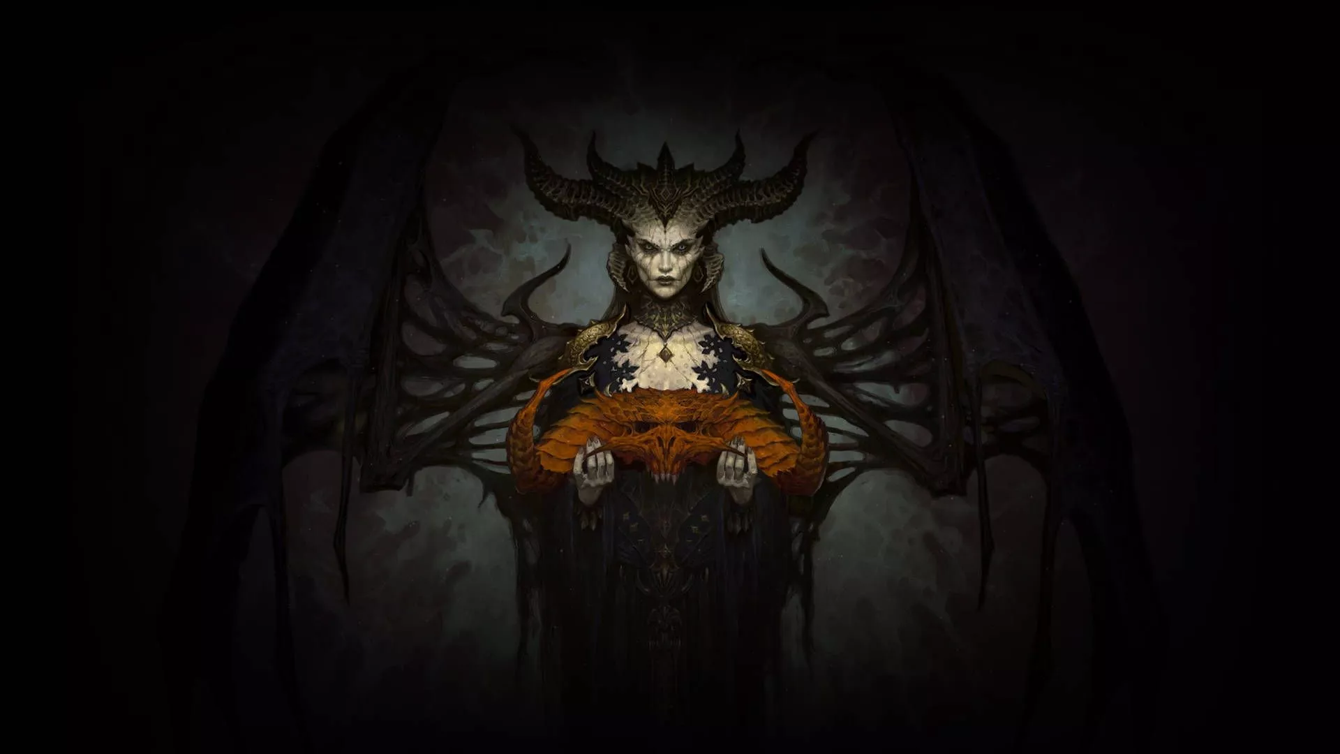 Diablo 4 Lilith Red Crown Wallpaper