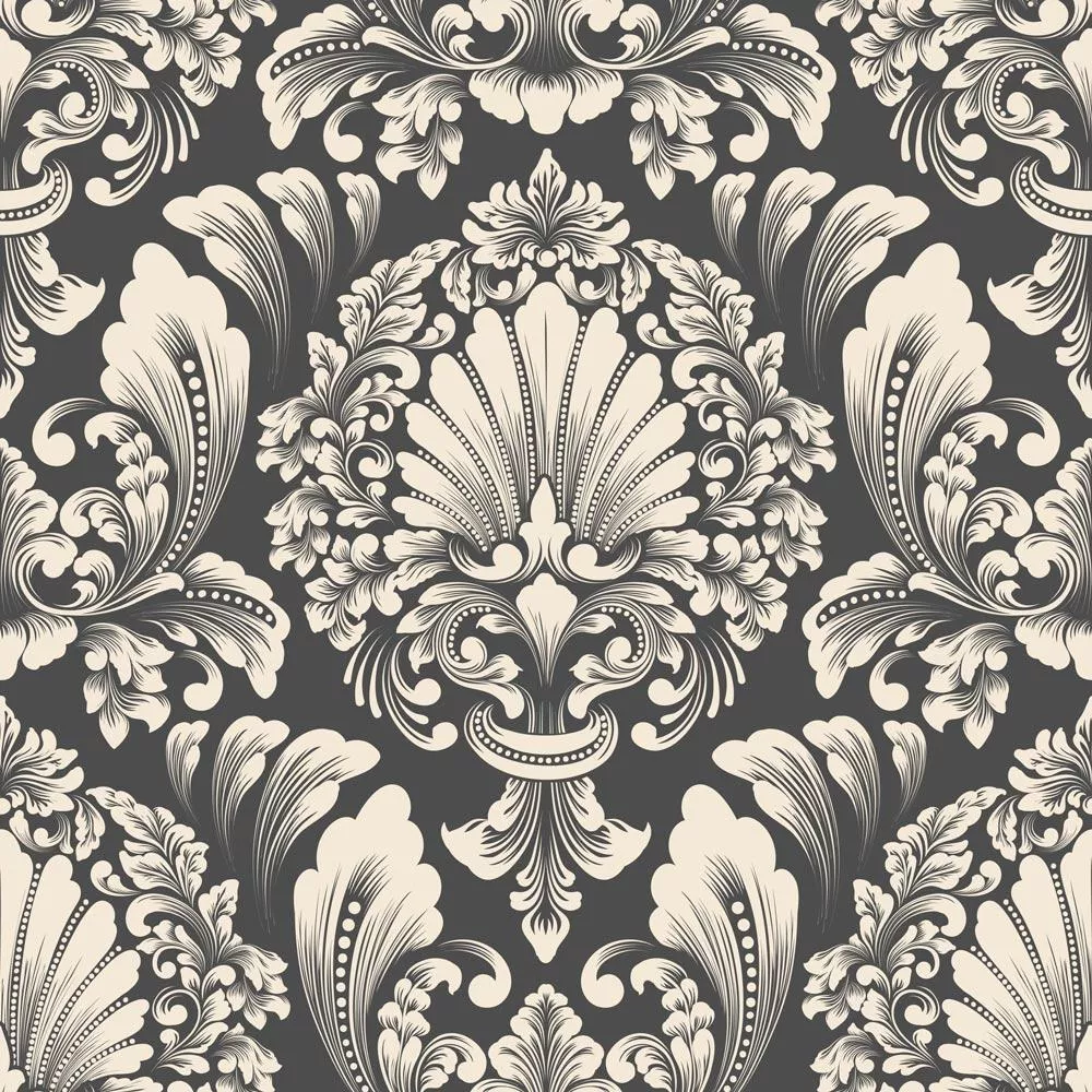 Royal Victorian. Damask pattern peel