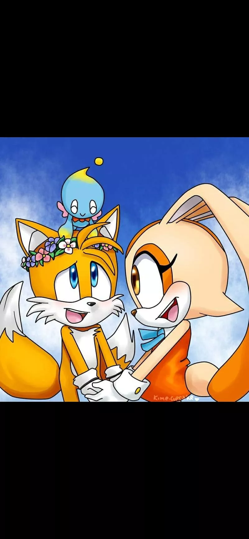 HD tails x cream wallpaper