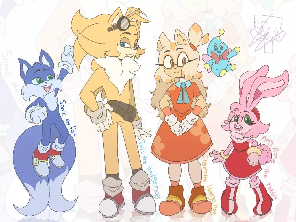 Switch roles :0. Sonic the Hedgehog! Amino
