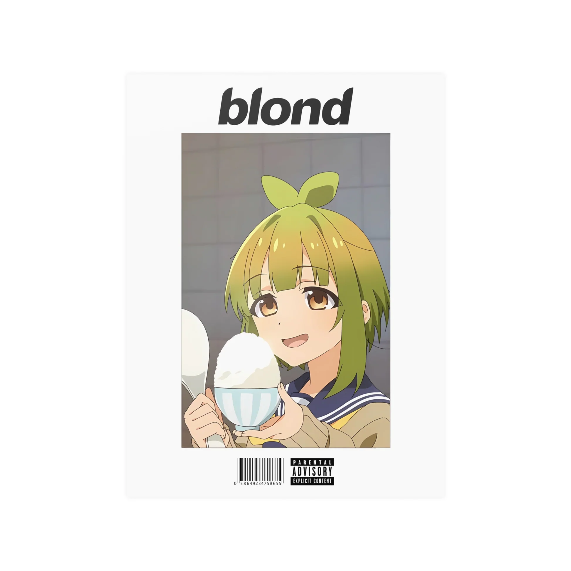 Frank Ocean Blond Meme Poster