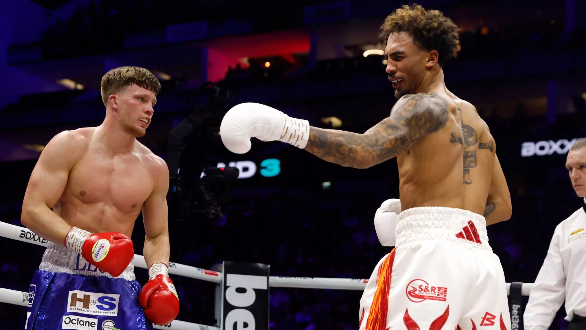 Ben Whittaker drops and defeats