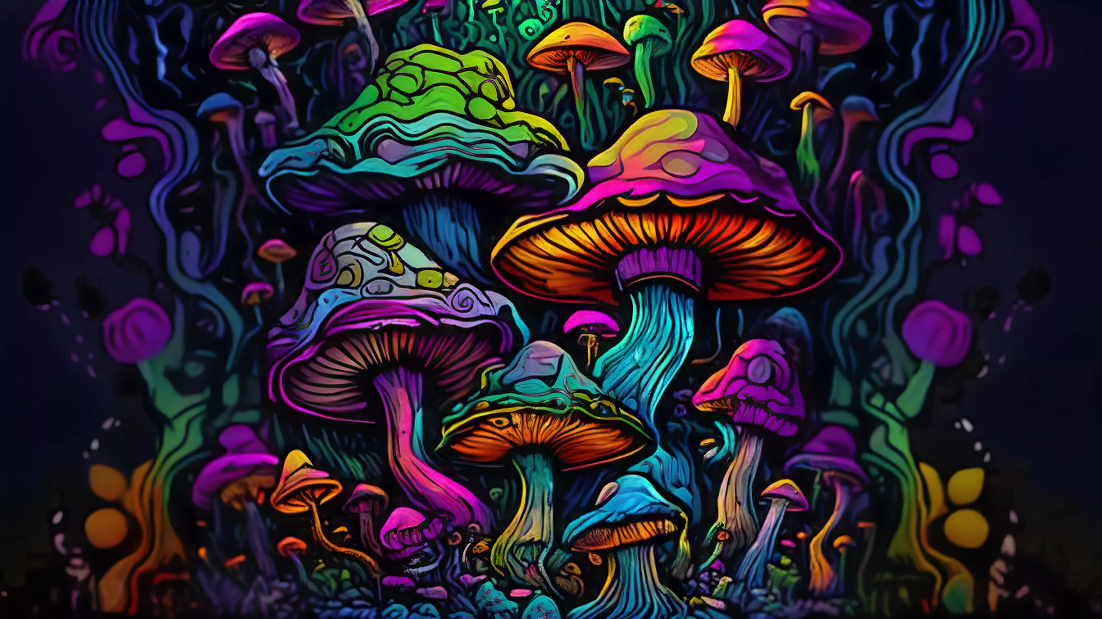 Mushroom Wallpaper DeskK