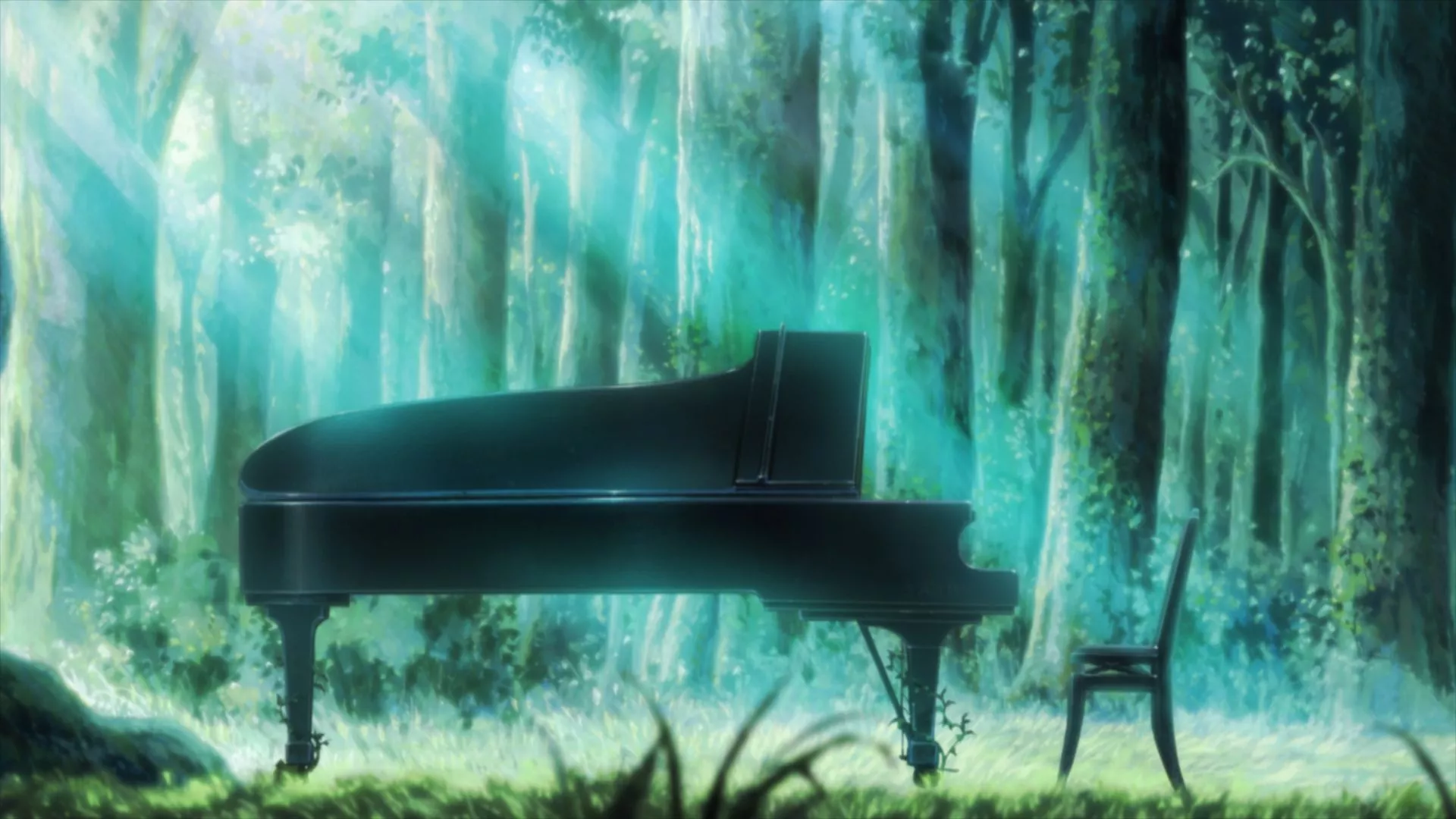 A Captivating Piano HD Wallpaper