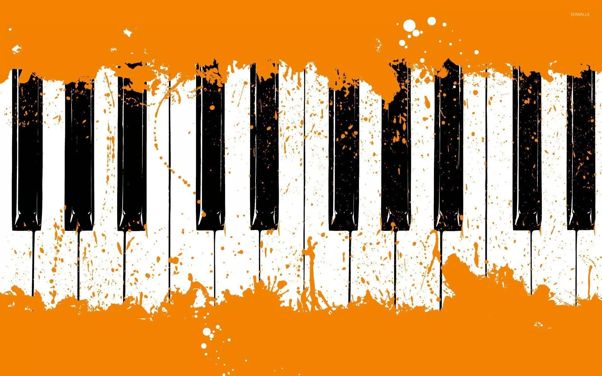 Piano keyboard wallpaper Art