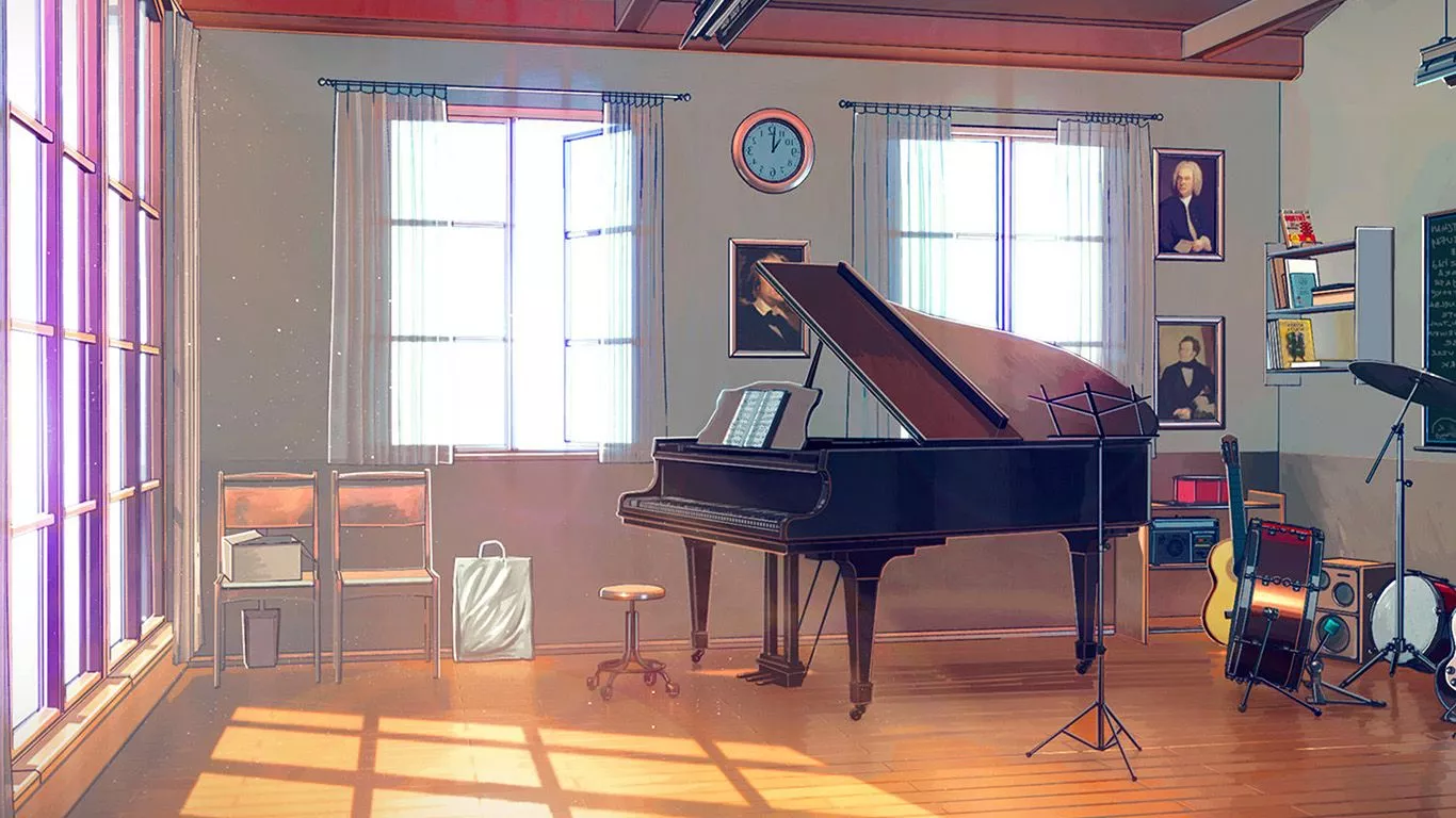 Arseniy Chebynkin Music Room Piano
